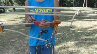 COMO MONTAR Sistemas de polias 51  Longline  Highline  Slackline [upl. by Eyaj]