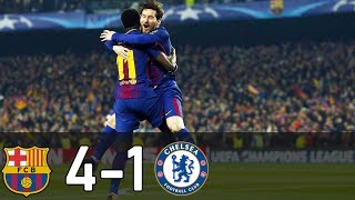 Barcelona Vs Chelsea 41 All Goals amp Highlight HD  2018 [upl. by Bland413]