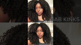 4AB KINKS  High Density Kinky Curly Wig [upl. by Filmore]