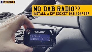 No DAB radio Here’s an easy 12v socket install with a DAB adapter [upl. by Bonneau]