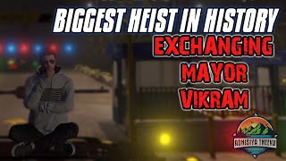 Biggest Heist In History Day 3  Exchanging Mayor amp Vikram  Adhisiya Theevu Roleplay [upl. by Manbahs]