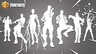 Fortnite Legendary Battlepass Dances With The Best Music Moonlit Mystery Orange Justice Steady [upl. by Martinson645]