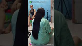 POTONG RAMBUT PANJANG SPG TOKO BAJU CANTIK [upl. by Pittel867]