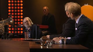 Benny Andersson Kristian Luuk och Fredrik Lindström pratar om Ted Gärdestad i På Spåret 1022022 [upl. by Dorthea]