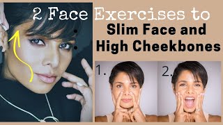 Top Exercises For Face  Get Slim Face  Reduce Double Chin  Fix Sagging Cheeks  V Shape Face [upl. by Assenav783]