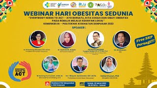 Webinar Hari Obesitas Sedunia [upl. by Blainey]