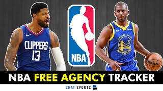 NBA Free Agency Tracker All Signings Ft Chris Paul Jonas Valanciunas  Paul George To 76ers [upl. by Arodoet]