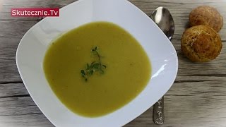 Zupa z cukinii z czosnkiem i ziołami  SkutecznieTv HD [upl. by Seafowl]