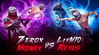 ZEROX FF NGMADMAX Vs LITM10NO1 rexussff  Old Freestyle Player Vs New Freestyle Players🔥 [upl. by Asirrak696]