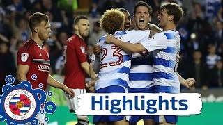 Reading 10 Fulham 21 Championship playoff semifinal 16th May 2017 201617 highlights [upl. by Korwun]