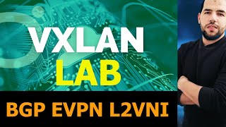 VXLAN EVPNBGP L2VNI  Basic Config from scratch step by step [upl. by Rianon807]