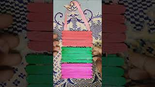 Div Home made Hanging trending doityourselfcrafts stick papercraft diy wallhanging [upl. by Knowling755]