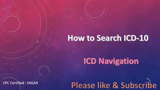 CPC ICD 10 Navigation [upl. by Wolf730]