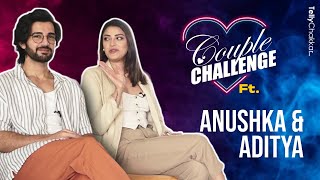 Anushka Ranjan amp Aditya Seal Take The Couple Challenge  Who Is A Better Kisser [upl. by Llenad]