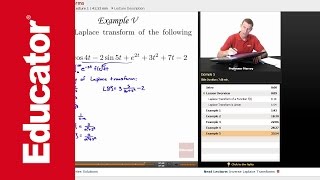 Differential Equations Laplace Transforms [upl. by Kassey]