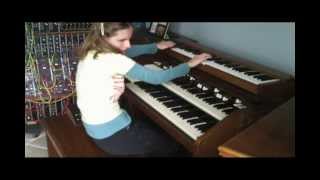 Rachel Flowers on the Modular Moog  intro by Keith Emerson [upl. by Ynaoj976]