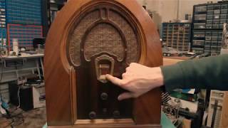 Philco 71B Part 2 Repair and testing [upl. by Ayik560]