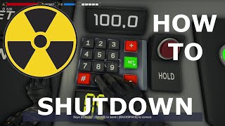 How to shutdown Reactor  Nucleares [upl. by Swainson]