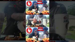 RUN TO EAT FOOD CHALLENGE MUKBANG OUT NOW  explore viral mukbang rockpaperscissors foryou [upl. by Thom]