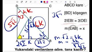 TRİGONOMETRİDE EFSANE TAKTİK  AÇIYI SIKIŞTIRMA MANTIĞI  👌 [upl. by Leahcimed]