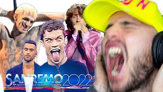 REAGISCO A SANREMO 2022 [upl. by Dnomzed197]