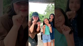 WIGGLE WIGGLE WIGGLE TIKTOK DANCE TRENDCHALLENGE WITH MY FAMILY MEMBERS  Eunice Santiago [upl. by Carberry]