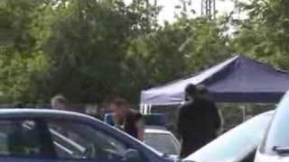 Erste Aufnahmen vom Tatort Polizistenmord am 25 April 2007 in Heilbronn [upl. by Iruam]