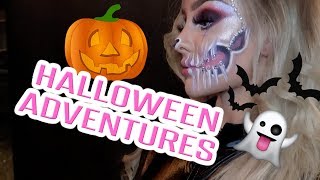 HALLOWEEN ADVENTURES NYX Professional Makeup VLOG [upl. by Odirfliw]