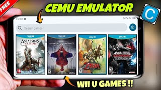 BEGINNER TOTURIAL HOW TO SETUP AND ADD GAMES IN CEMU EMULATOR 🔥2024 [upl. by Artenahs]