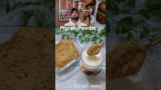 Homemade Protein Powder  High energy drink for strong bones viral theniteshfitnessempire85 [upl. by Wit]