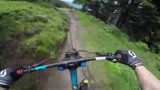 Schladming Bike Park TopToBottom GoPro Run  EE Comments [upl. by Reinwald]