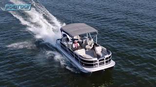 Pontoon amp Deck Boat Tested South Bay 224 RS LE [upl. by Nevada]