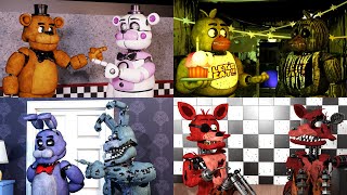 Originals Meet All Their Versions FNAFBlenderCompilation [upl. by Ruthanne308]