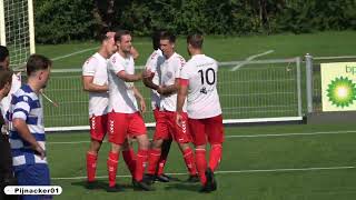 Oliveo 1  Hellevoetsluis 1 bekerwedstrijd voetbal [upl. by Hosfmann]