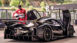 Pagani Huayra R Allattacco di SPAFrancorchamps  Davide Cironi Drive Experience [upl. by Aleen]