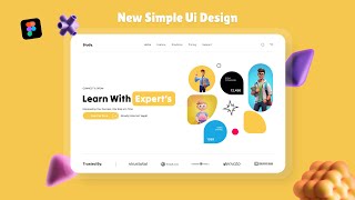 Figma Simple UI Design Tutorial for Beginners  StepbyStep Guide to Modern UI [upl. by Eadmund254]