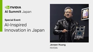 Jensen Huang Special Address from NVIDIA AI Summit Japan [upl. by Molohs]