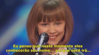 GRACE VANDERWAAL  GOLDEN BUZZER LEGENDADO PTBR [upl. by Cattier]