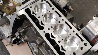 Fiat Panda 899cc revisione motore engine rebuild [upl. by Vidda]