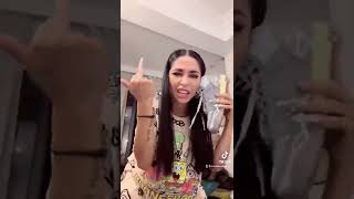 Maria becerra Nuevo Tik Tok de quotOjalaquot Challenge [upl. by Vania]