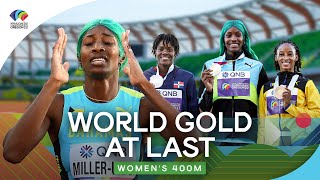 Womens 400m Final  World Athletics Championships Oregon 2022 [upl. by Applegate612]