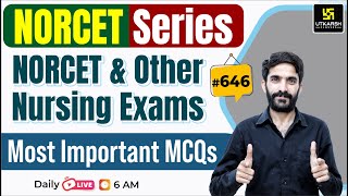 MSN PEDIA PHARMA  NORCET Series 646  For NORCETAIIMS  ESIC  PGI  CHO  By Raju Sir [upl. by Naimerej]