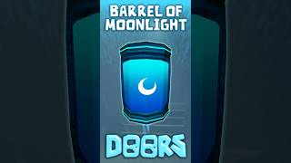 DOORS  Using Barrel of Moonlight ROBLOX doors roblox [upl. by Sucramal]