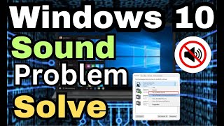 Windows 10 sound not Working ll how to fix windows 10 sound problem I computer sound not working [upl. by Doria636]