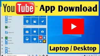 YouTube app ko laptop mein kaise download karen  Laptop me YouTube app kaise download kare [upl. by Thorma]