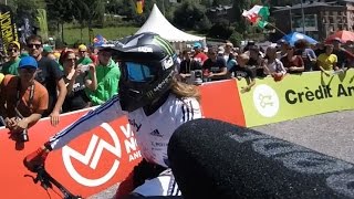 GoPro Run Manon Carpenter  2015 UCI MTB World Championships  Vallnord AND [upl. by Esnofla]