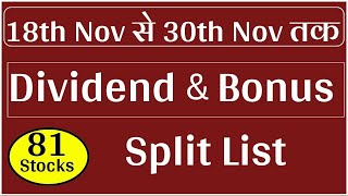 Bonus Split amp Dividend Stocks In 2024  Bonus Shares I Dividend stocks I Vbl stock split I Vedanta [upl. by Hamo]