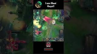 Illaoi Makes It Look Easy vs Yone and Wukong 💪🐙 LeagueOfLegends 2v1Domination [upl. by Eltotsira888]