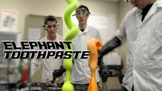 Elephant Toothpaste Science Experiment [upl. by Eigger]