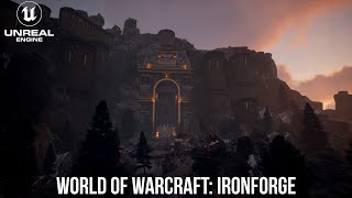 World of Warcraft Ironforge In Unreal Engine 5 [upl. by Uis]